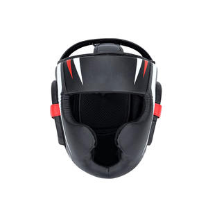 หมวกกันกระแทกสำหรับชกมวย น้ำหนักเบา ระบายอากาศได้ดี ป้องกันการลื่นไถล ผลิตจาก PU สำหรับฝึกคาราเต้และมวยไทย - Product Image 3