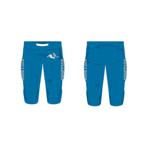 Pantalones integrados de fútbol americano Pantalones acolchados de fútbol americano Pantalones de fútbol americano personalizados con 7 almohadillas - Product Image 1