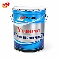 Primaire époxy-zinc économique, peinture anticorrosion et anti-salissure, bonne adhérence, résistant aux chocs pour usines de machines lourdes