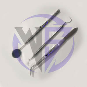 Kit de Limpieza Dental de Acero Inoxidable, Juego de Eliminación de Placa y Sarro Wenquar Quirúrgico con Escalador, Palillo de Dientes, Espejo y Pinzas - Product Image 5