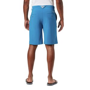 Nouveau design Logo personnalisé séchage rapide évacuation de l'humidité entraînement couleur unie blanc décontracté Golf polyester hommes Shorts - Product Image 2