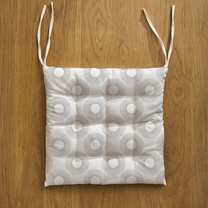 Comfort Cotton Chair Pad <b>Cushion</b> Extra Thick Seating Comfort with Strong Ties Ideal for Dining Room Chairs - Product Image 3