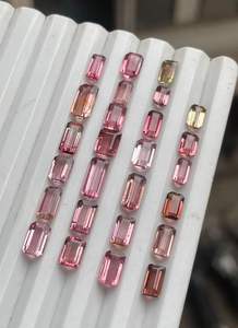 Lote de Piedras Preciosas Sueltas de Turmalina Natural en Forma de Octágono. Turmalina de Color BIO. - Product Image 3