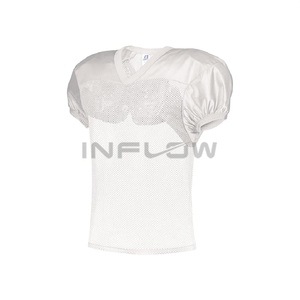 Maillot de football cousu de qualité supérieure, maillot de football américain, ensemble pour adultes et enfants, broderie, sports de plein air, maille - Product Image 1