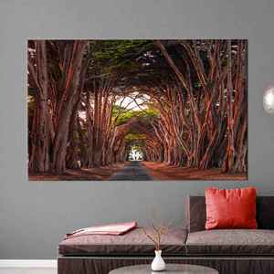 Lienzo Impreso: Arte Mural de Árboles de Cuento de Hadas para Decoración Elegante, 1 Pieza: Enmarcado para Galería - Product Image 1