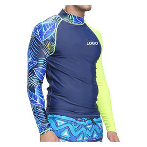 Sublimation Printed <b>Men</b> Rash Guard Long Sleeve MMA Training Compression Top With Jiu Jitsu <b>Kimono</b> Inspired Design For Gym - Product Image 6