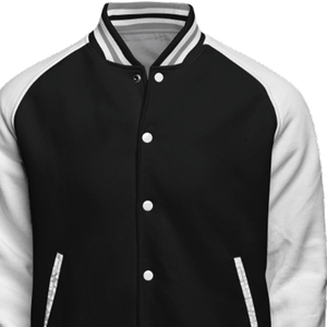 Acheter Veste universitaire en cuir de haute qualité Manches en cuir et veste de baseball en laine 2025 Varsity Jacket - Product Image 2