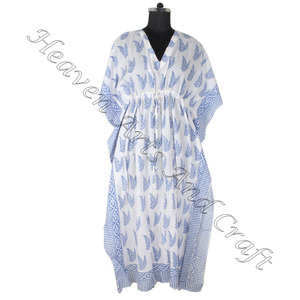 2025 soirée arabe dubaï Abaya longue robe de Style caftan fabricant de vêtements pour femmes concepteur indien coton imprimé robe Kimono - Product Image 1