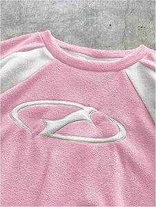 เสื้อสเวตเตอร์ถักคอกลมแขนยาวแบบสวมหัวคอกลมพิมพ์ลายโลโก้ออกแบบได้ตามต้องการ - Product Image 4