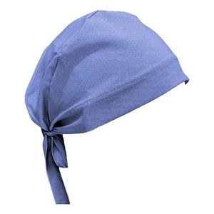 Gorro de fregado logotipo personalizado impreso transpirable lavable correa ajustable Hospital OEM al por mayor médico uniformes de enfermería gorras de fregado - Product Image 1