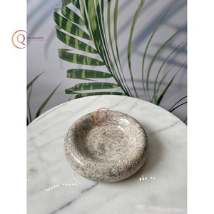 Japanese Bowls Newly Designed White Marble Serving Bowls For <b>Dinnerware</b> & Kitchenware Handmade Round Food Serving Bowl In India - Product Image 6