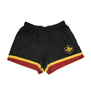 Short d'uniforme de rugby à cordon de serrage en polyester respirant sublimé personnalisé poche durable à fermeture éclair sport antibactérien à séchage rapide - Product Image 4