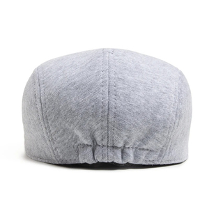 Gavroche casquettes hommes décontracté Vintage béret tricoté coton Cabbie chapeau automne hiver mode femmes chaud casquette plate unisexe réglable - Product Image 2