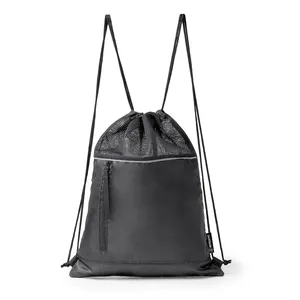 Zaino Ecologico in RPET Pearl, Sacca Sportiva Promozionale con Coulisse per Gadget - Product Image 1