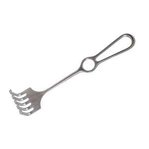 Israel Retractor 5 Prong 25,4 cm Israel Retractor portátil ortopédico quirúrgico Retractor HERRAMIENTA DE ACERO INOXIDABLE - Product Image 3