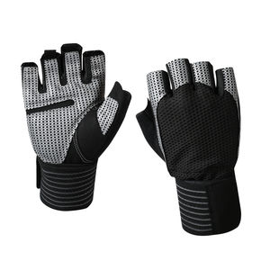 Guantes de gimnasio unisex para ciclismo con logotipo personalizado, bolsa protectora OEM Opp - Product Image 3
