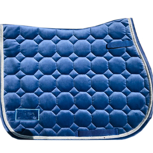 Juego de almohadillas para SILLÍN de caballo personalizadas clásicas de alta calidad, forro de tela al por mayor del exportador de India - Product Image 1