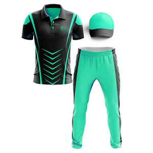 Nuevo diseño de los hombres 100% poliéster sublimación equipo Cricket uniforme personalizado al por mayor ropa deportiva conjuntos baratos a la venta - Product Image 4