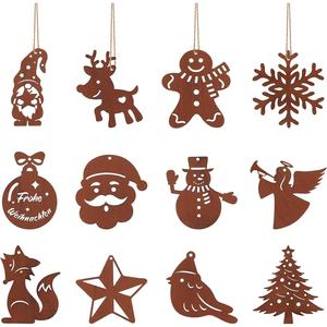 Silver Plated <b>Heart</b> Shape Metal Hanging Christmas Decorative <b>Ornament</b> for Festive Holiday Tree Decoration and Home Decor Gift - Product Image 5