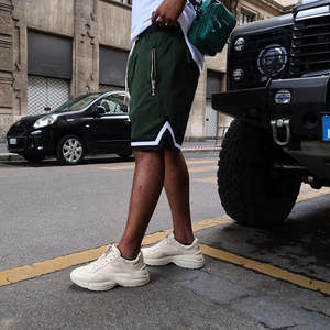 Custom Mesh Double <b>Layered</b> Shorts for Men Fully Breathable High Street 2024 Streetwear Sportswear - Product Image 6