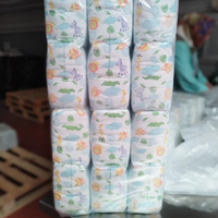 Couches jetables BONERO en coton écologique de qualité supérieure, taille moyenne (22-32 lbs), certifiées ISO, avec protection anti-fuites et super absorbantes pour bébés.