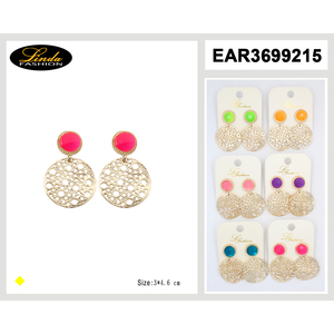 Linda Fashion <b>Chandelier</b> Earrings Gold Plated Crystal Rhinestone <b>Feather</b> Women's Party Jewelry Alloy Drop Earrings - Product Image 1