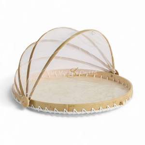 Couvre-plat en nacre naturelle, fait à la main, pour couvrir les aliments, servir sur la table et décorer la maison, en provenance du Vietnam - Product Image 1