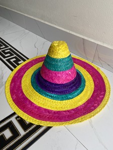 [AVAILABLE] Sustainable Mexican Hat Eco Friendly Handcrafted <b>Straw</b> Sun Hat for Summer - Product Image 3