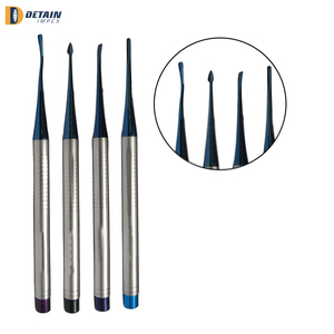 Kit chirurgical dentaire de luxe en acier inoxydable multicolore à extrémité unique pour extraction radiculaire, comprenant des élévateurs, un périotome et un kit de sutures, pour usage médical - Product Image 6