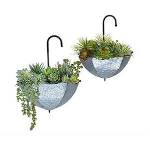 Handmade Round Shape Wall <b>Hanging</b> Iron Metal Planter New Design Floor Usage-Direct Export by Manufacturer - Product Image 4