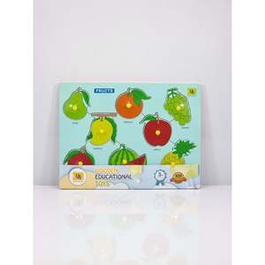Jouets de puzzle sur le thème des fruits pour enfants - Product Image 1