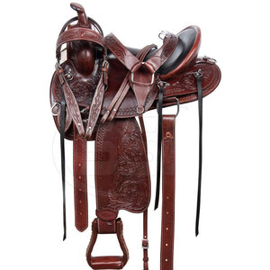 Riding Lessons And Jumping <b>Practice</b> Durable Horseback Riding Saddle With Soft <b>Padding</b> And Strong Buckle Support - Product Image 2