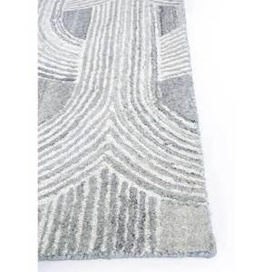 พรมจาไพร EU Tahn-7075 ทอมือ สีเบจและสีน้ำตาล ทำจากขนสัตว์ สำหรับห้องนั่งเล่น ลายเรขาคณิต ทอแบบเรียบ ดีไซน์ใหม่ - Product Image 4