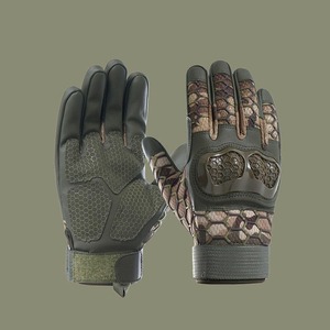 Guantes de Motocicleta Antideslizantes con Pantalla Táctil al por Mayor, Guantes Tácticos de Cuero Resistentes al Viento para Ciclismo al Aire Libre, Motocicleta, Pakistán - Product Image 1