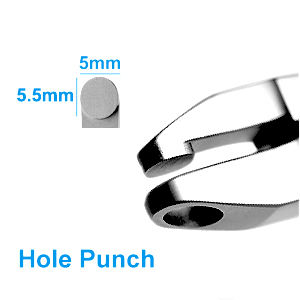 Alicates alineadores de instrumentos quirúrgicos dentales manuales con mango estándar para material de acero y metal de agujero horizontal de VIDIFIVE - Product Image 4