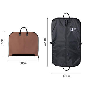 Sac de vêtements de luxe 2026 de qualité supérieure, en tissu Oxford épais, imperméable, pour homme, avec poignée en cuir, housse de costume de voyage - Product Image 2