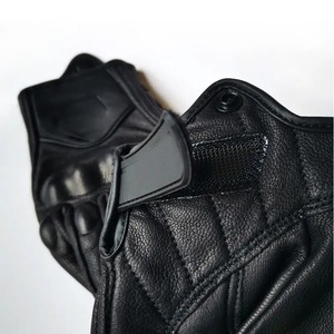 Gants de moto de course imperméables en cuir respirant avec écran tactile pour le sport, le cyclisme / course de moto personnalisée - Product Image 5