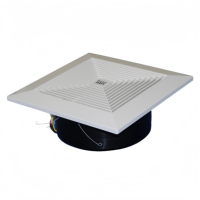 Ventilador de Extracción de Techo de 10 Pulgadas, 110-240V, Alto Flujo de Aire, Silencioso, Material ABS+PP, Motor de Cobre Puro, para RV, Baño, Inodoro, Cocina