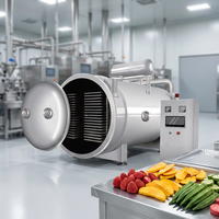 Lyophilisateur industriel pour fruits et légumes, séchage par sublimation rapide pour la transformation des aliments biologiques