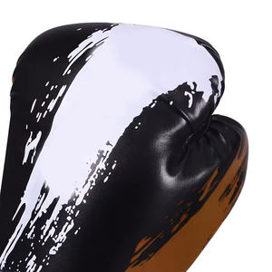 Gants de boxe en cuir véritable personnalisables pour les arts martiaux et l'entraînement de kick boxe avec votre propre logo inclus - Product Image 5