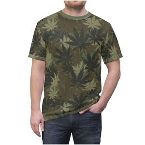 เสื้อยืดลายพรางแบบซับลิเมชั่น ดีไซน์ล่าสุดจากผู้ผลิต แขนสั้น สีพื้น ปรับแต่งได้ หลายสี เสื้อสตรีทแวร์สำหรับผู้ชาย - Product Image 1