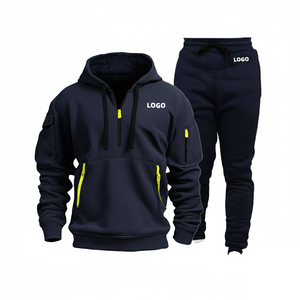 Conjunto Deportivo para Hombre, Sudadera con Capucha y Pantalones Deportivos Personalizados, Ropa Deportiva, Ropa Deportiva de Marca Privada al por Mayor, Ropa Deportiva Diaria - Product Image 5