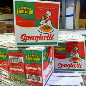 Boîte de spaghetti durum Five Star 400g |   Marque privée Premium |   Usine en Égypte - Product Image 4