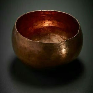 Tazón para Servir Fruta de Cocina, Hecho a Mano, de Acero Inoxidable Martillado, Apto para Lavavajillas, Ecológico, Decorativo para Fiestas - Product Image 1