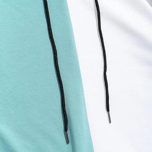 Sudadera con capucha para hombre con logotipo frontal personalizado, diseño de bolsillo, mezcla de poliéster/algodón transpirable - Product Image 5
