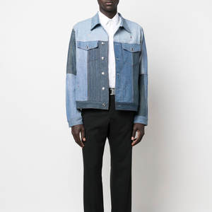 Veste en jean pour homme Veste en jean en matériau de qualité supérieure Prix de gros Veste en jean pour homme à la mode pour homme - Product Image 2