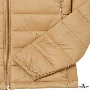 Blousons matelassés longs pour femmes, conçus sur mesure, en coton, respirants, imperméables, coupe-vent, automne, fabriqués à la main au Pakistan - Product Image 6