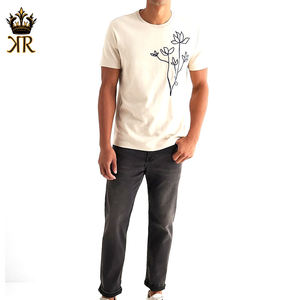 เสื้อยืดคอกลมผ้าฝ้ายแท้ 100% แบบคลาสสิก ขายส่ง แห้งเร็ว เนื้อผ้าถักเบา ระบายอากาศดี ทรงโอเวอร์ไซส์ ไซส์พลัส ลายพัฟ 3 มิติ แบบยูนิเซ็กซ์ สีพื้น สำหรับผู้ชาย - Product Image 4