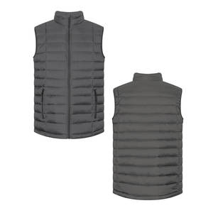 Gilets en coton de haute qualité pour hommes confortables et élégants fermeture à glissière hommes gilets sans manches gilets multi-poches - Product Image 6