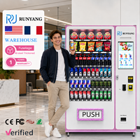 Máquina Expendedora Refrigerada Inteligente Personalizada RUNYANG para la Venta de Bebidas y Alimentos